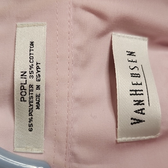 Set of VanHeusen Men's Dress Shirts with coordinating Ties - Picture 3 of 16